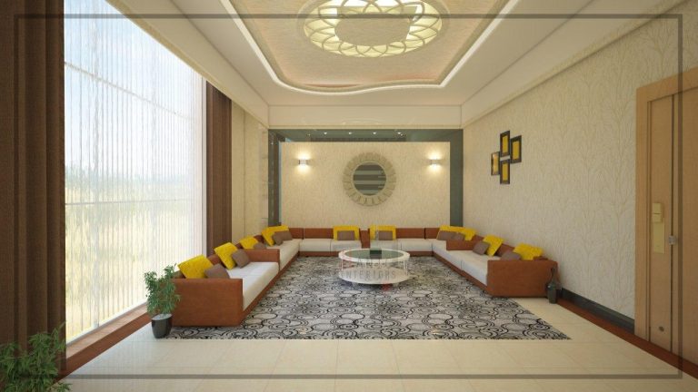 Majlis seating lounge — Private residence · Reception lounge
